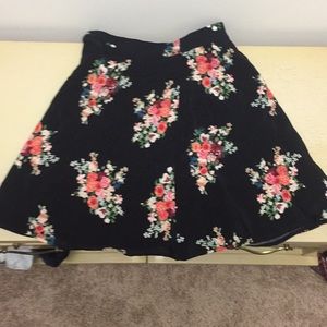 Floral skirt